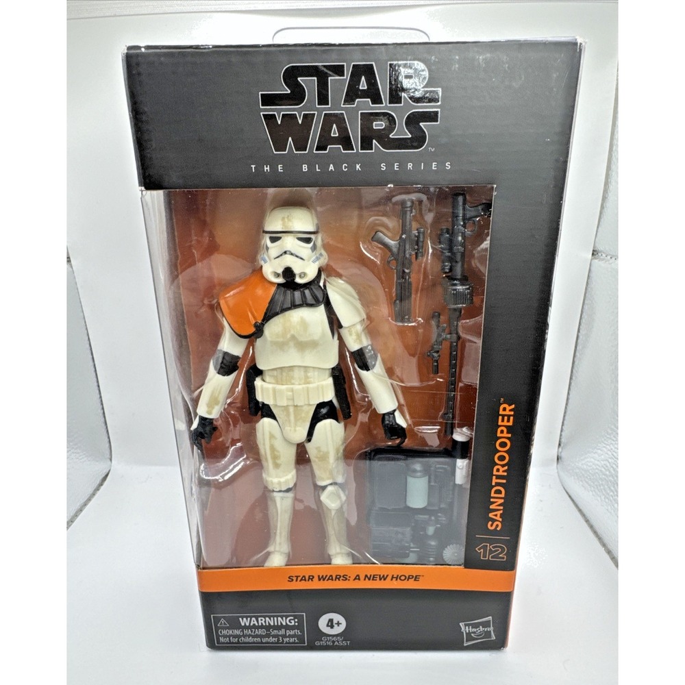 Hasbro Star Wars Black Series A New Hope #12 Sandtrooper  Action Figure NIB‎